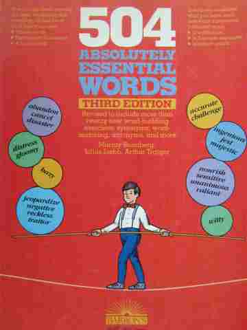 (image for) 504 Absolutely Essential Words 3rd Edition (P) by Bromberg,