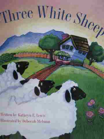 (image for) Ready Readers Three White Sheep (P) by Kathryn E Lewis