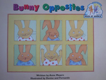 (image for) Pair-It Books Bunny Opposites (P) by Anne Meyers