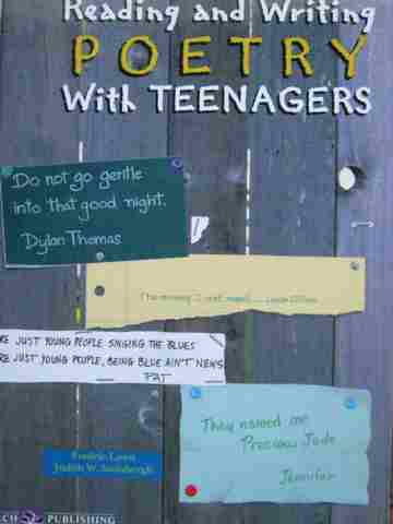 (image for) Reading & Writing Poetry with Teenagers (P) by Lown & Steinbergh