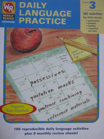 (image for) Daily Language Practice Grade 3 (P) by Sandy Pobst