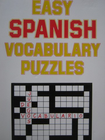 (image for) Easy Spanish Vocabulary Puzzles (P) by Jane Burnett Smith