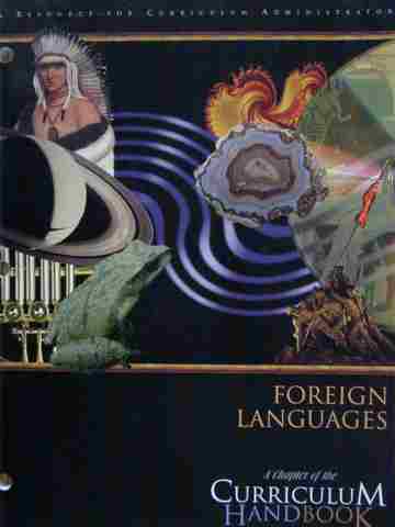 (image for) A Chapter of the Curriculum Handbook Foreign Languages (P)