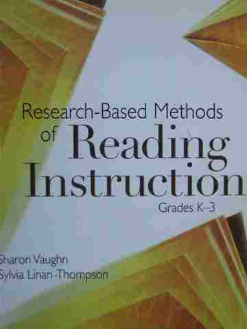 (image for) Research-Based Methods of Reading Instruction Grades K-3 (P)