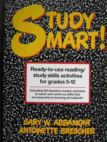 (image for) Study Smart! Ready-to-Use Reading Study Skills Grades 5-12 (P)