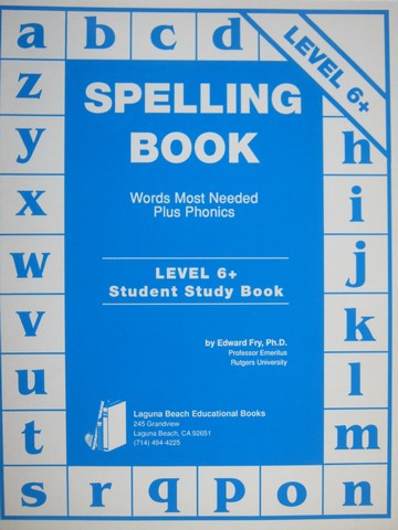 (image for) Spelling Book Words Most Needed Plus Phonics 6+ (P) by Fry