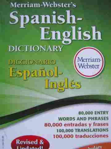 (image for) Spanish-English Dictionary Diccionario Espanol-Ingles Revised(P)