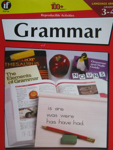 (image for) Grammar Reproducible Activities Grades 3-4 (P) by Jean Agatstein