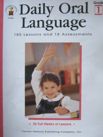 (image for) Daily Oral Language Grade 1 (P) by Gregg O Byers