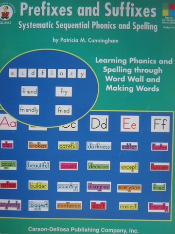 (image for) Prefixes & Suffixes Systematic Sequential Phonics & Spelling (P)