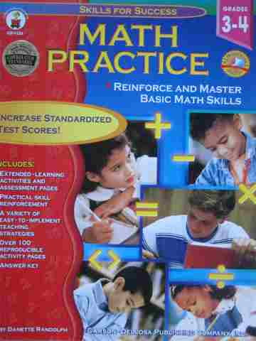 (image for) Skills for Success Math Practice Grades 3-4 (P) by Randolph