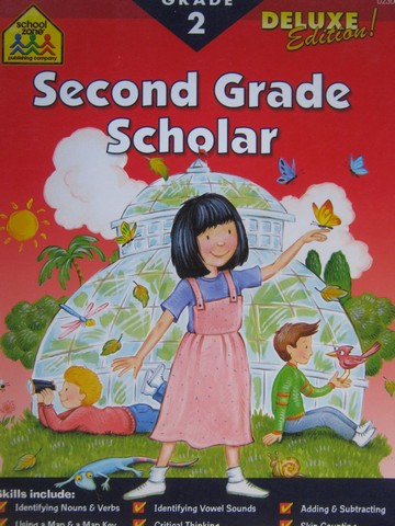 (image for) Second Grade Scholar Grade 2 Deluxe Edition! (P) by Schwartz,