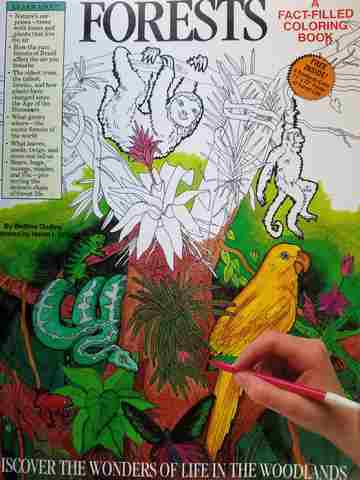 (image for) Forests A Fact-Filled Coloring Book (P) by Bettina Dudley