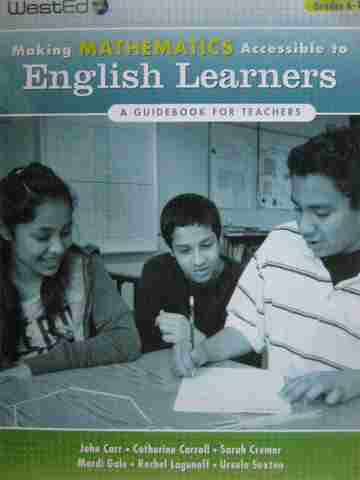 (image for) Making Mathematics Accessible to English Learners (P) by Carr,
