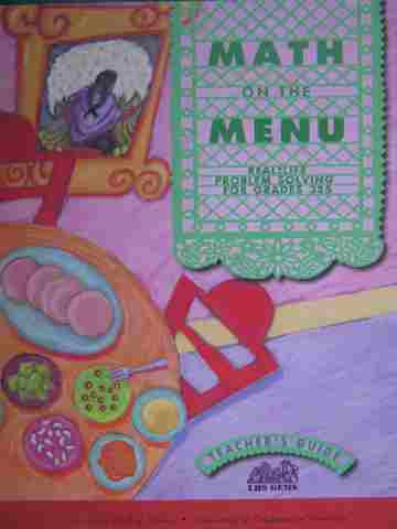 (image for) Math on the Menu TG Grades 3-5 (TE)(P) by Kopp & Davila