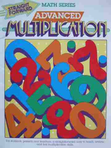 (image for) Straight Forward Math Series Advanced Multiplication (P)