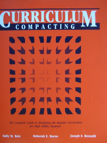 (image for) Curriculum Compacting (P) by Reis, Burns, & Renzulli