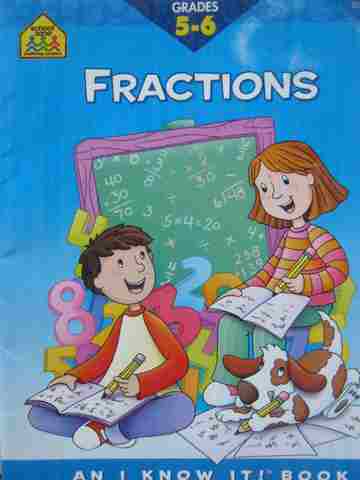 (image for) Fractions Grades 5-6 (P) by Louanne Winkle
