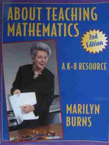 (image for) About Teaching Mathematics 2nd Edition (P) by Marilyn Burns