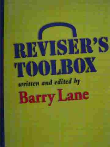(image for) Reviser's Toolbox (P) by Barry Lane