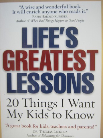 (image for) Life's Greatest Lessons 3rd Edition (P) by Hal Urban