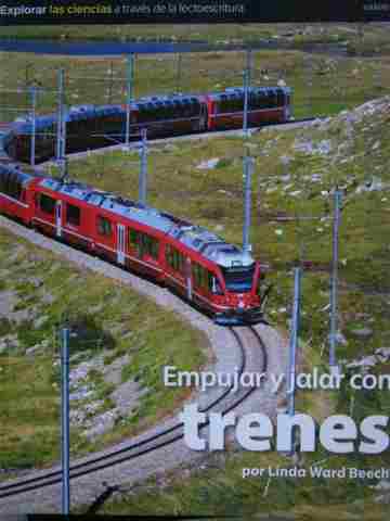 (image for) Empujar y jalar con trenes (P) by Linda Ward Beech