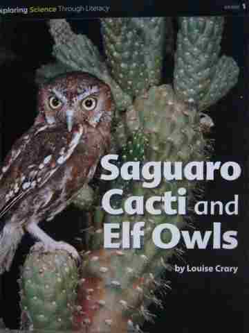 (image for) Saguaro Cacti & Elf Owls (P) by Louise Crary