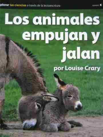 (image for) Los animales empujan y jalan (P) by Louise Crary
