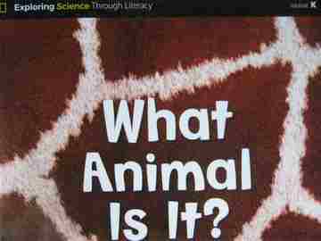 (image for) ESTL What Animal Is It? (P) by Elisabeth Estes