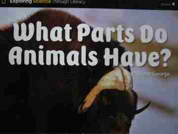 (image for) What Parts Do Animals Have? (P) by Nate George