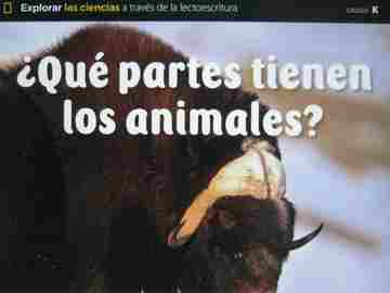 (image for) Que partes tienen los animales? (P) by Nate George