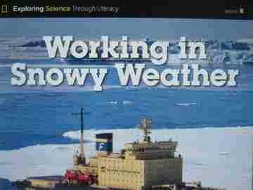 (image for) Working in Snowy Weather (P) by Nate George