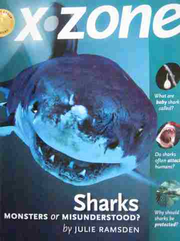 (image for) X Zone N Sharks Monsters or Misunderstood? (P) by Julie Ramsden