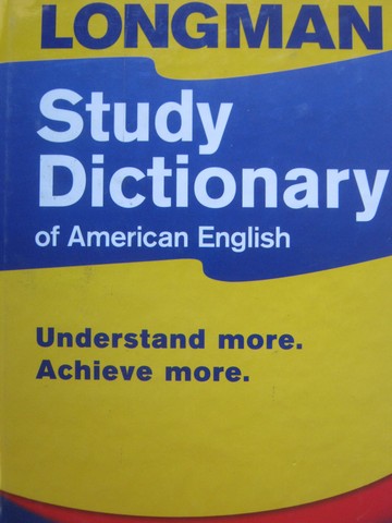 (image for) Study Dictionary of American English (H) by Della Summers