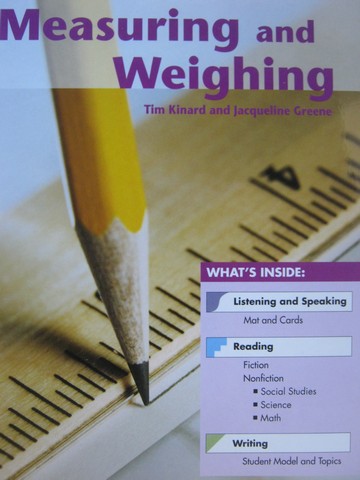 (image for) ELL Assessment Kit Level I Measuring & Weighing (P) by Tim Kinard & Jacqueline Greene