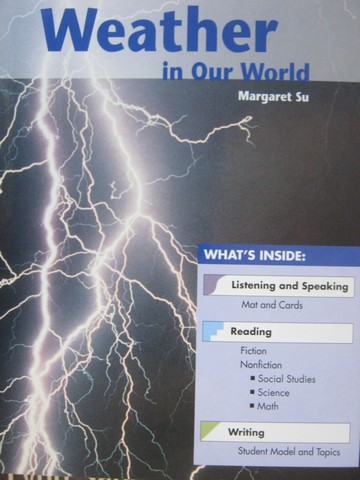 (image for) ELL Assessment Kit Level O Weather in Our World (P) by Su
