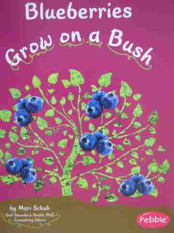 (image for) Pebble Books Blueberries Grow on a Bush (P) by Mari Schuh