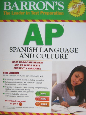 (image for) AP Spanish Language & Culture 8th Edition (P) by Springer,