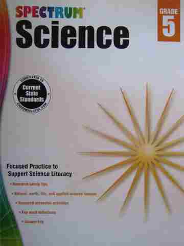 (image for) Spectrum Science Grade 5 Correlated Current State Standards (P)