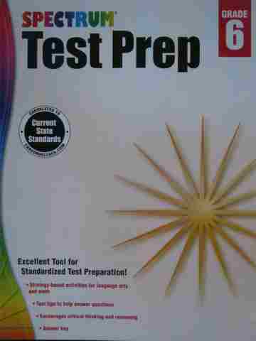 (image for) Spectrum Test Prep Grade 6 (P)