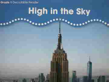 (image for) BuildUp Phonics 1 High in the Sky (P) by Mara Padilla
