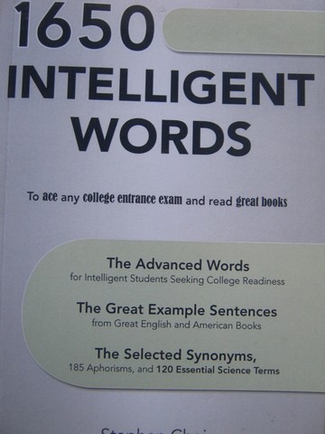 1650 Intelligent Words (P) by Stephen Choi (image for) 1650 Intelligent Words (P) by Stephen Choi