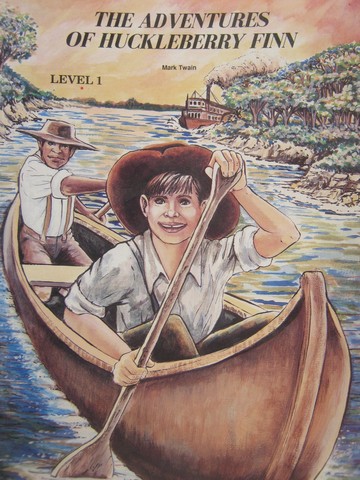Adventures of Huckleberry Finn Level 1 (P) by Mark Twain (image for) Adventures of Huckleberry Finn Level 1 (P) by Mark Twain