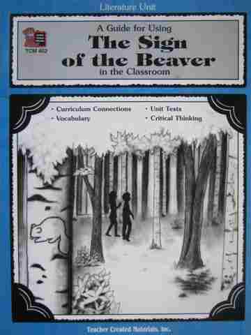 (image for) Literature Unit A Guide for Using The Sign of the Beaver (P)