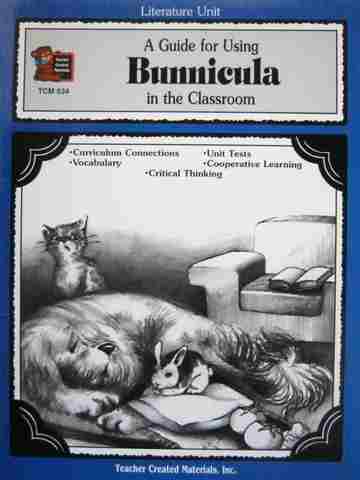 (image for) Literature Unit A Guide for Using Bunnicula in the Classroom (P)