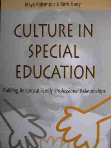 (image for) Culture in Special Education (P) by Maya Kalyanpur & Beth Harry