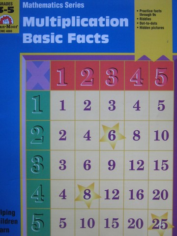 (image for) Mathematics Series Multiplication Basic Facts Grades 3-5 (P) by Bob DeWeese