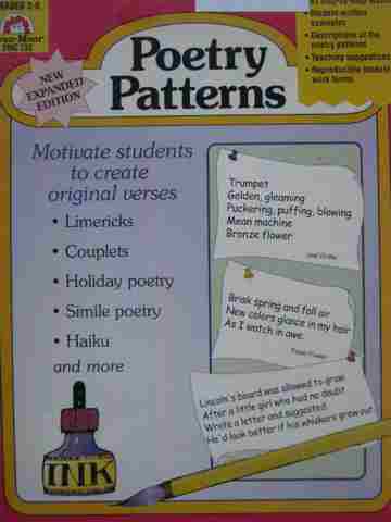 (image for) Poetry Patterns New Expanded Edition Grades 3-6 (P) by Orndort,