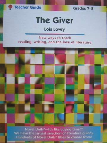 (image for) Novel Units The Giver Teacher Guide (TE)(P) by Phyllis A Green