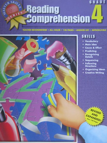 (image for) Master Skills Series Reading Comprehension Grade 4 Revised (P)